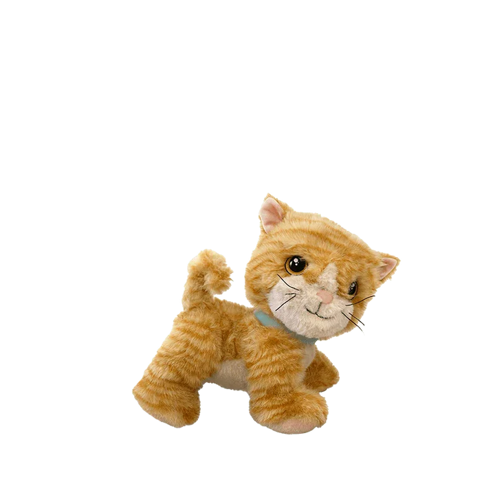 Myk plys katt for spedbarn og småbarn, perfekt leketøy for barn 0-8 år