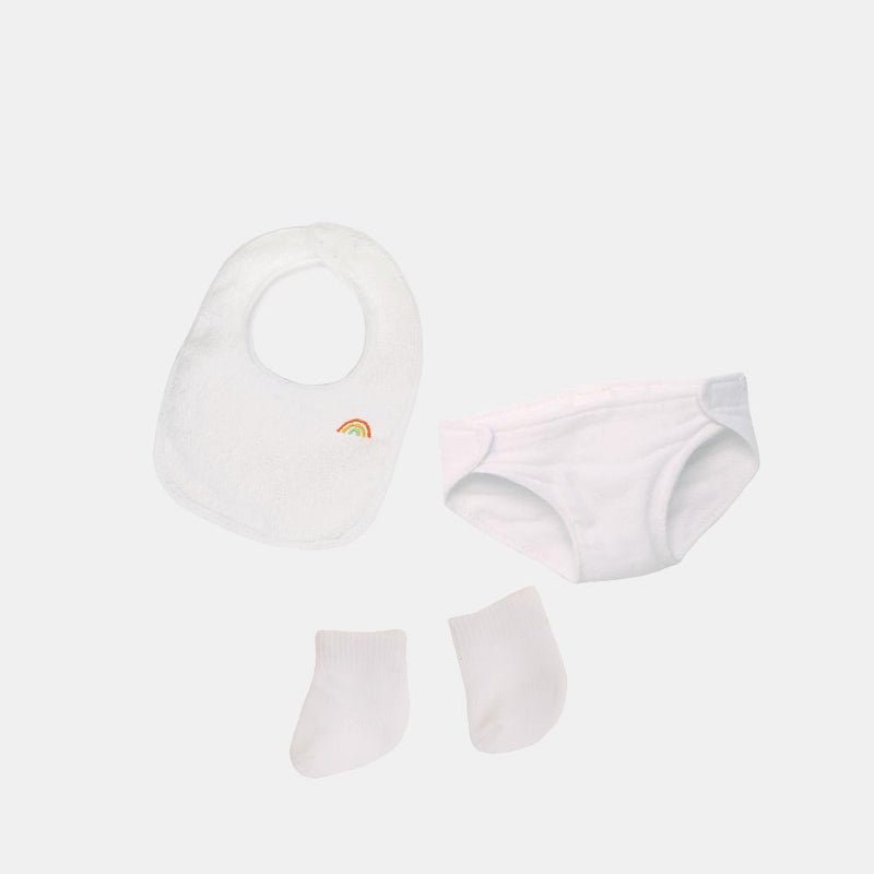 Olli Ella | Dinkum Dolls Care Set - White | Torgunns Barneklær AS