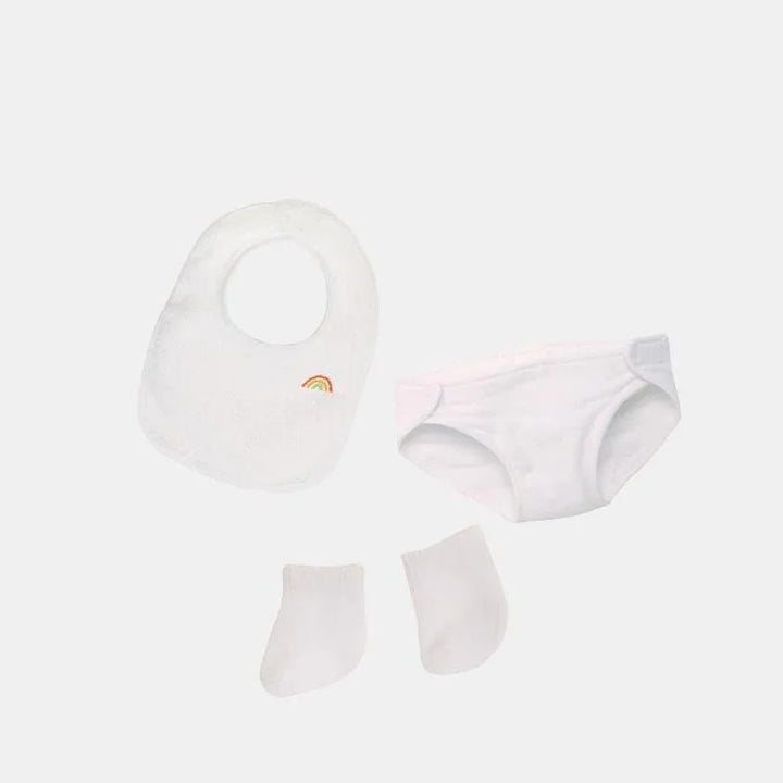Olli Ella | Dinkum Dolls Care Set - White | Torgunns Barneklær AS