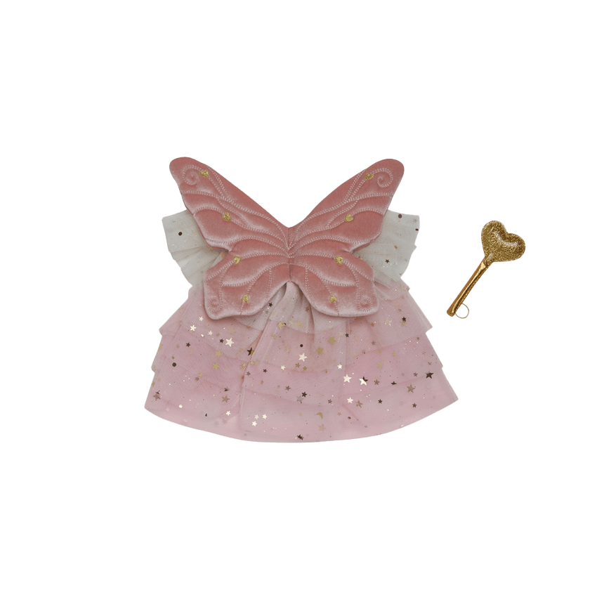 Olli Ella | Dinkum Dolls Fairy Outfit Set – Pink | Torgunns Barneklær AS