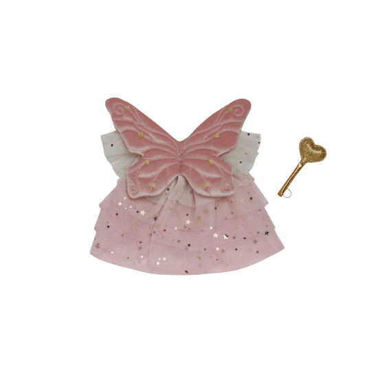 Olli Ella | Dinkum Dolls Fairy Outfit Set – Pink | Torgunns Barneklær AS