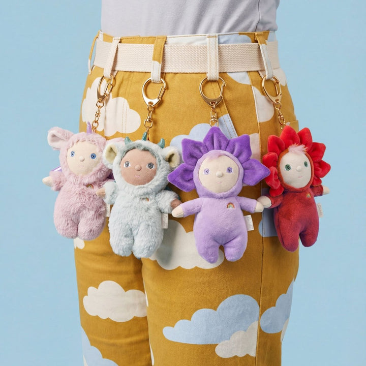 Olli Ella | Dinky Bag Charm - Violet | Torgunns Barneklær AS