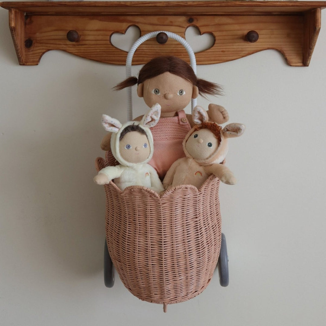Olli Ella | Dinky Dinkum Dolls | Basil Bunny - Cream | Torgunns Barneklær AS