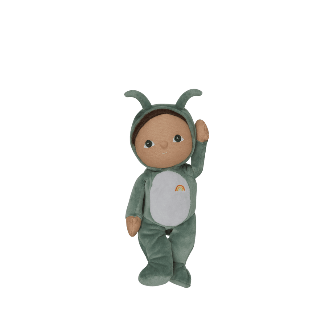 Olli Ella | Dinky Dinkum Dolls - Gideon Grasshopper - Green | Torgunns Barneklær AS