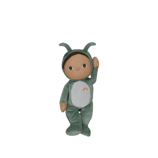 Olli Ella | Dinky Dinkum Dolls - Gideon Grasshopper - Green | Torgunns Barneklær AS