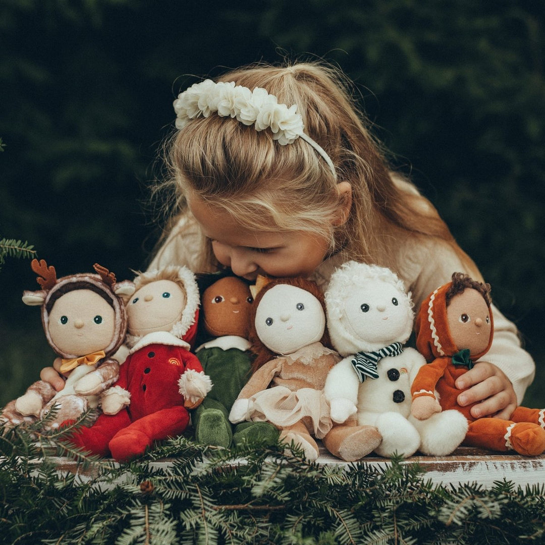 Olli Ella | Dinky Dinkums Jolly Dollies - Riley Reindeer | Torgunns Barneklær AS