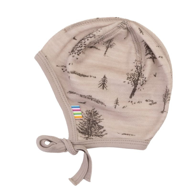 Joha Ull/Bambus Hjelmlue – Beige Skog