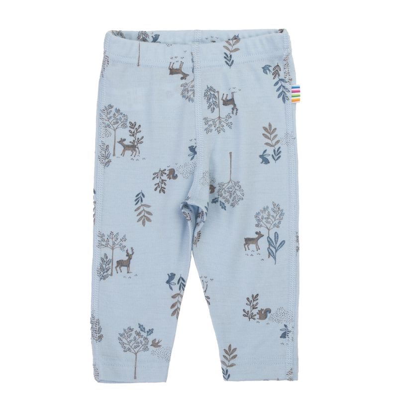 Joha Ull/Silke Leggings – Duggblå Bambi