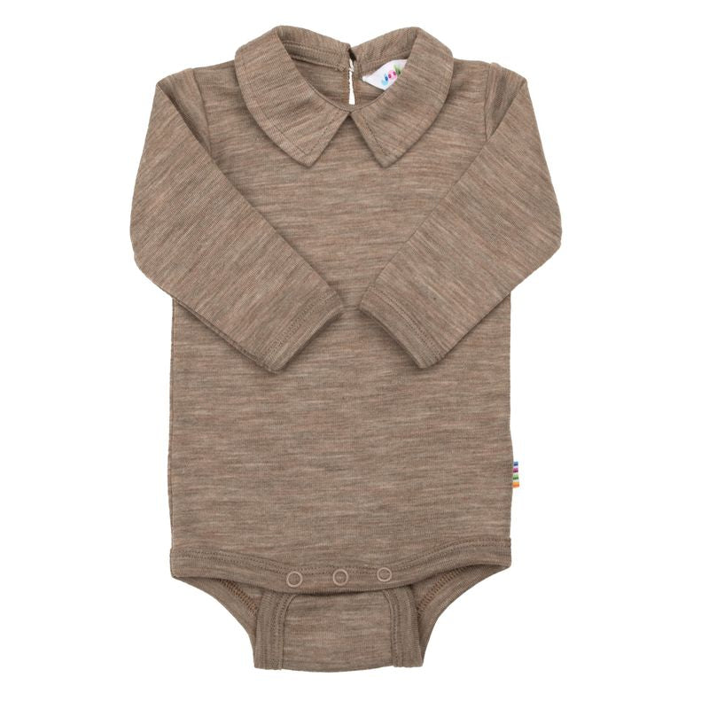 Joha Ull/Silke | Body m/Krage - Beige Melert - Torgunns Barneklær AS