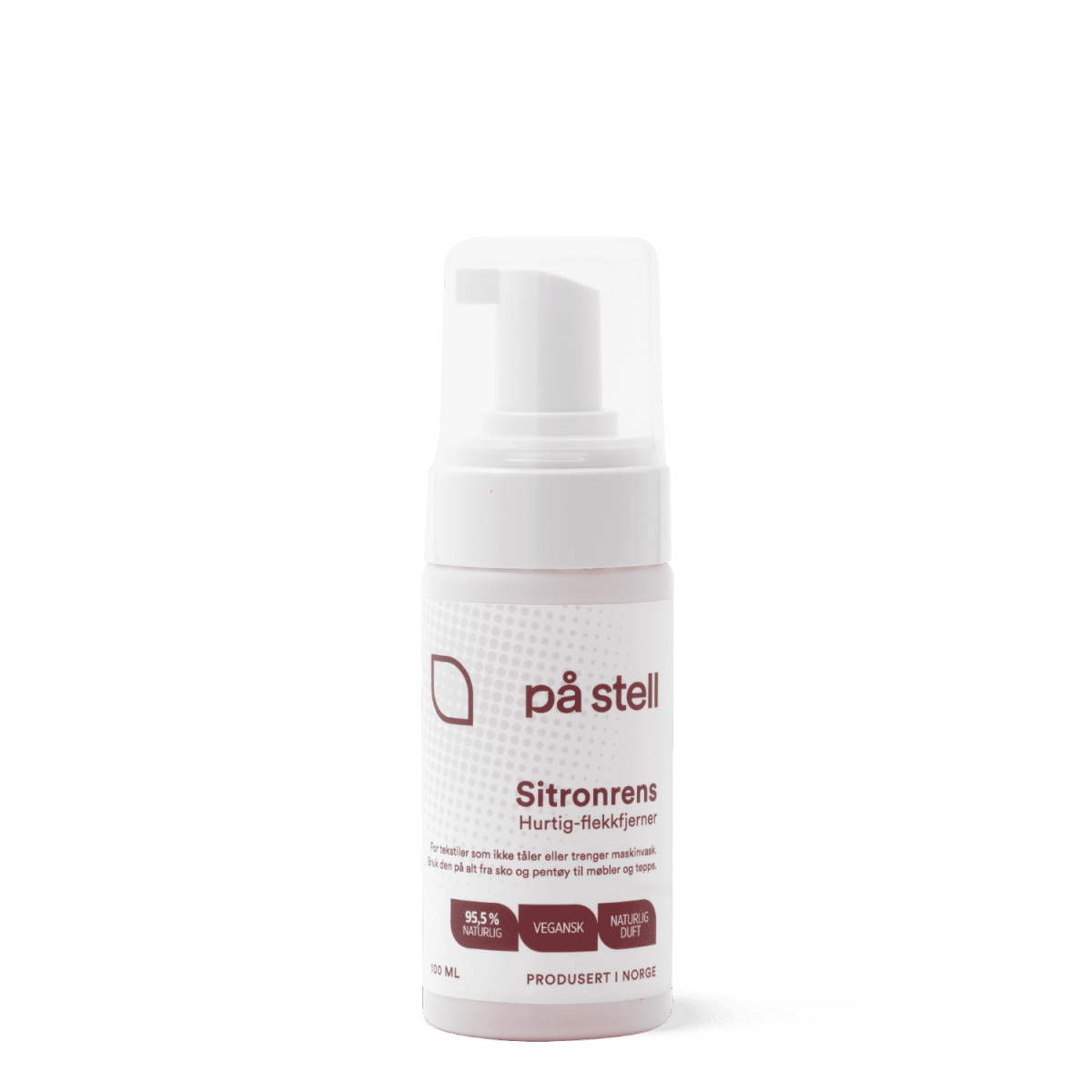 på stell | Sitronrens Skum | 100ml | Torgunns Barneklær AS