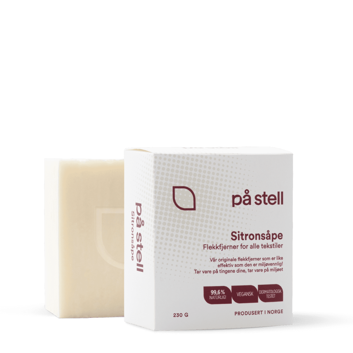 på stell | Sitronsåpe | 230g | Torgunns Barneklær AS