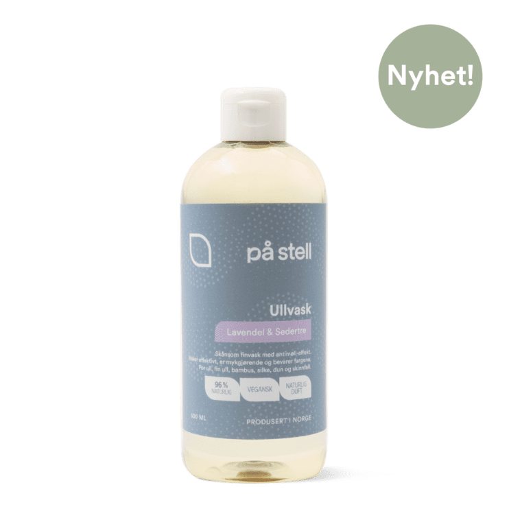 på stell | Ullvask Lavendel & Sedertre | 500ml | Torgunns Barneklær AS