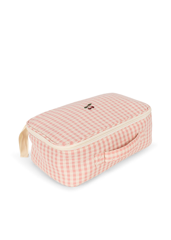 Konges Sløjd | Baby Doll Nursery Suitcase dukkesett – Pink Check