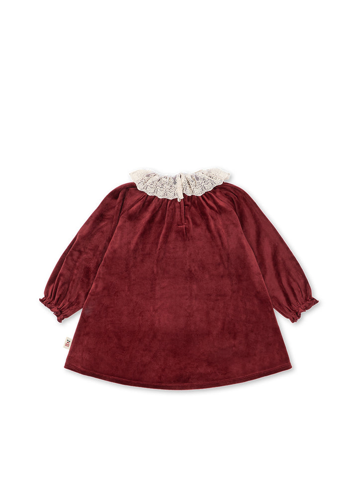 Konges Sløjd | Venola Dress julekjole – Red Dahlia