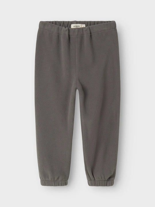 Lil' Atelier Mini LASPEKTRA FLEECE SET - Ultimate Grey - Torgunns Barneklær AS