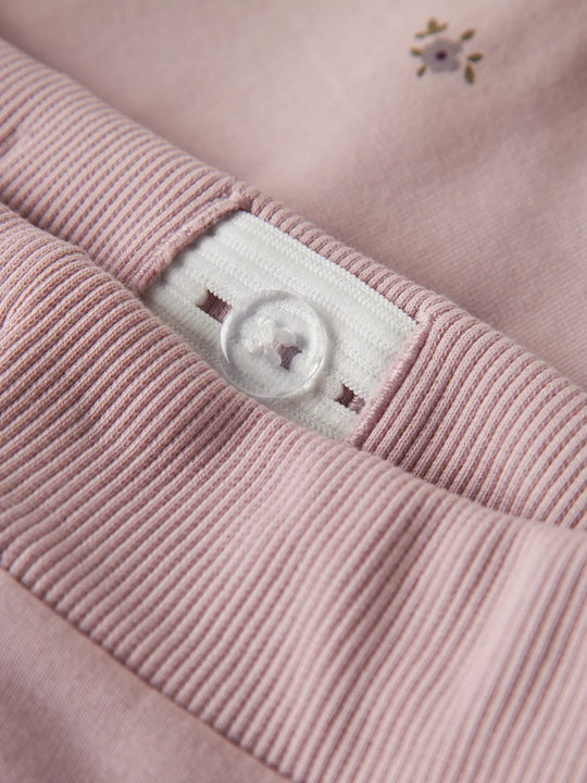 name it mini LOWER SWEAT PANT - Burnished Lilac - Torgunns Barneklær AS