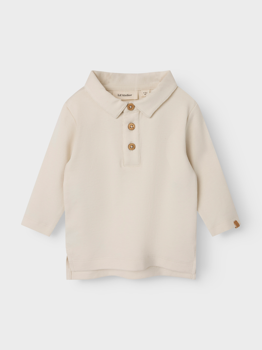 Lil' Atelier BABY FUNDO LS SLIM TOP - Turtledove