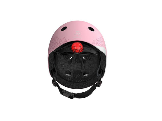 Scoot & Ride | Hjelm m/Refleks - Rose | XXS - S | Torgunns Barneklær AS