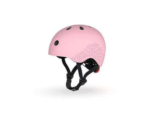 Scoot & Ride | Hjelm m/Refleks - Rose | XXS - S | Torgunns Barneklær AS