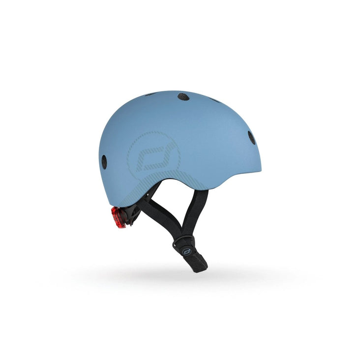 Scoot &amp; Ride | Hjelm - Steel | M - L | Torgunns Barneklær AS