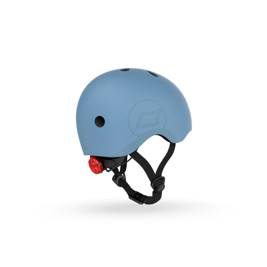 Scoot &amp; Ride | Hjelm - Steel | M - L | Torgunns Barneklær AS