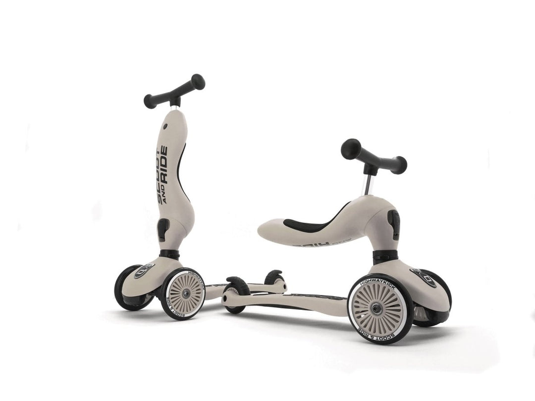 Scoot & Ride | Sparkesykkel Highwaykick 1 - Ash | Torgunns Barneklær AS