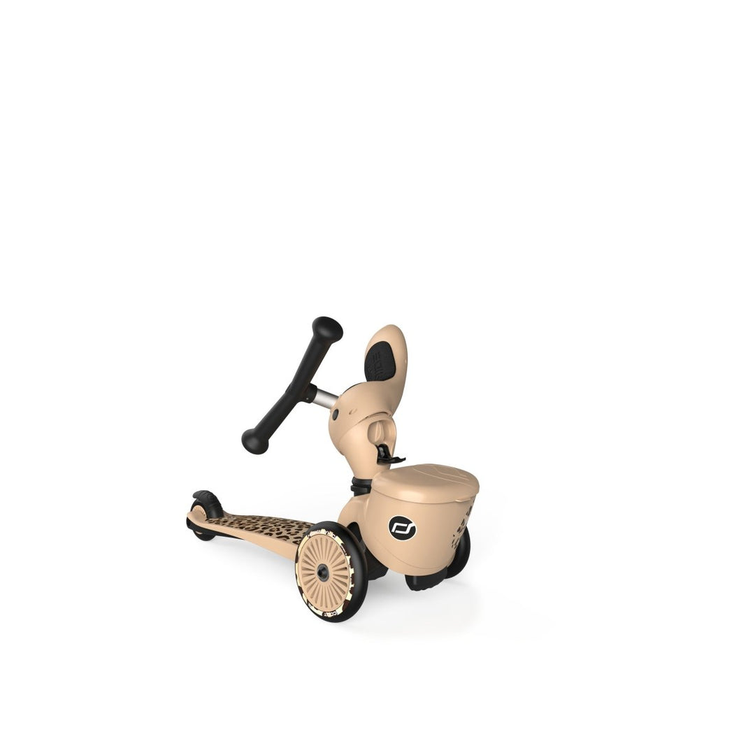 Scoot & Ride | Sparkesykkel Highwaykick 1 Lifestyle - Leopard | Torgunns Barneklær AS