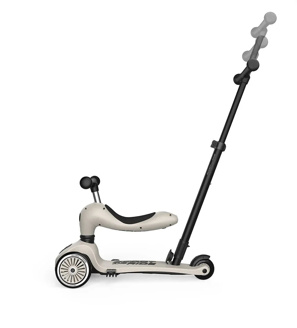 Scoot & Ride Highwaykick 1 Push and Go - Draisienne et trottinette 2 en 1 avec barre de poussée parentale - Trottinette pour enfants à partir de 1 an - Hauteur réglable - Pad de sécurité - Jusqu'à 50 Scoot & Ride Highwaykick 1 Push and Go - Draisienne et trottinette 2 en 1 avec barre de poussée parentale - Trottinette pour enfants à partir de 1 an - Hauteur réglable - Pad de sécurité - Jusqu'à 50