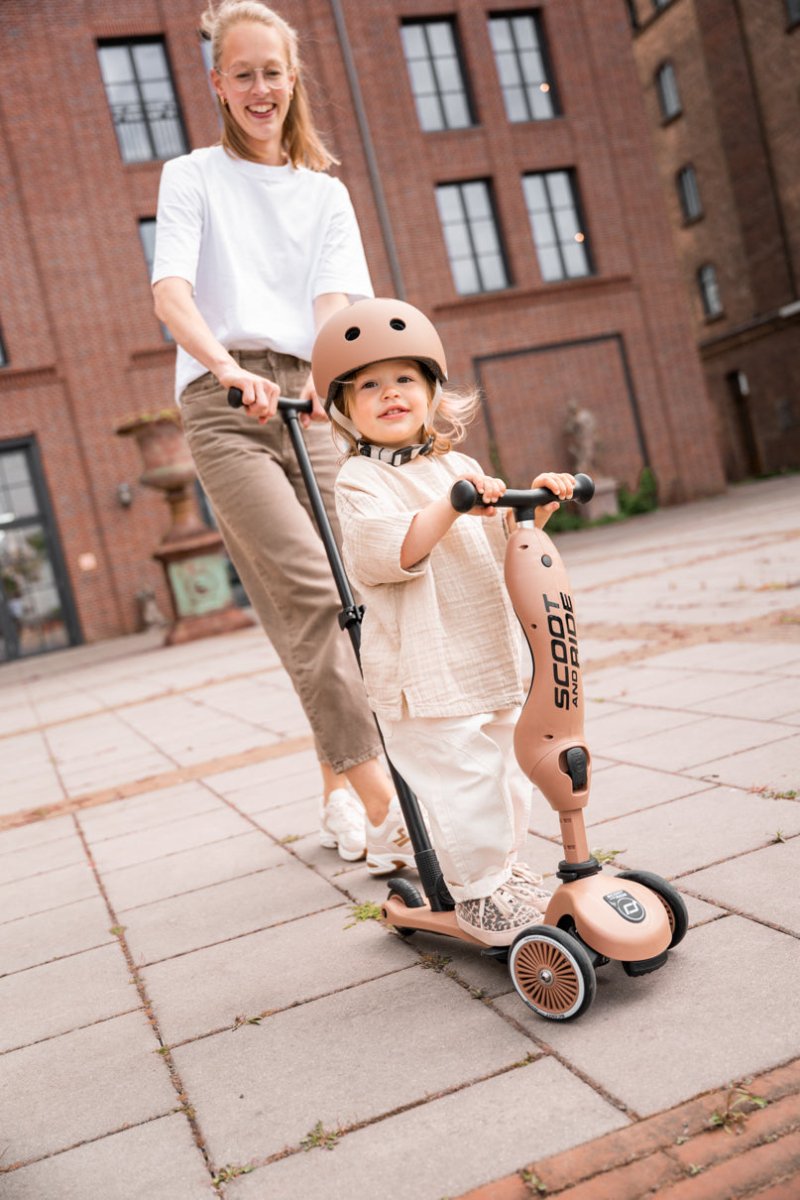 Scoot & Ride | Sparkesykkel Highwaykick 1 Push & Go - Mocha | Torgunns Barneklær AS