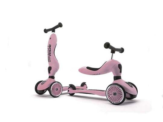 Scoot & Ride | Sparkesykkel Highwaykick 1 - Rose | Torgunns Barneklær AS
