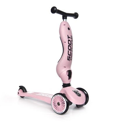 Scoot & Ride | Sparkesykkel Highwaykick 1 - Rose | Torgunns Barneklær AS