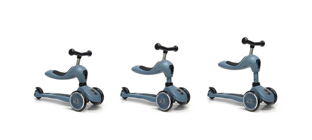Scoot & Ride | Sparkesykkel Highwaykick 1 Push & Go - Ash - Torgunns Barneklær AS