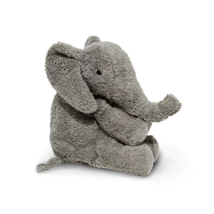 Myk grå elefant plysdyr for spedbarn og småbarn, perfekt som koseleketøy eller gave