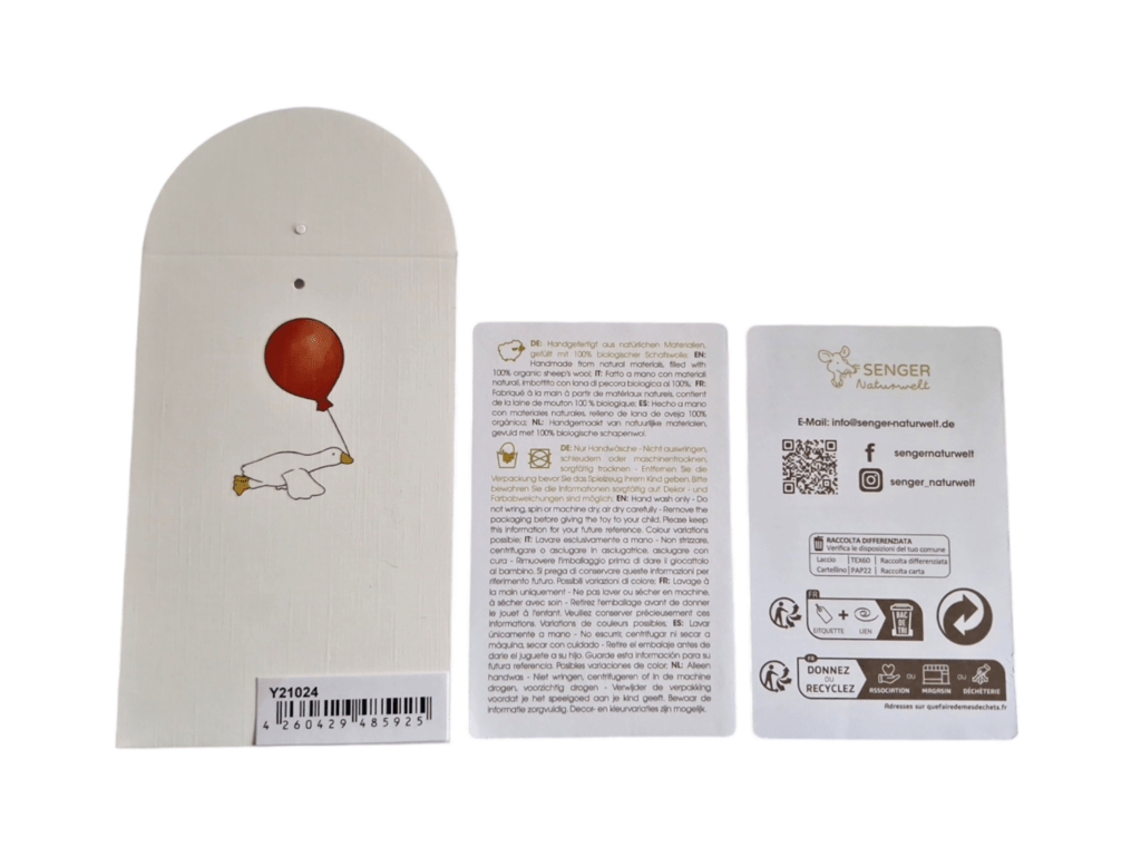 Senger Naturwelt | Gås m/varme - /kjølepute | Stor | Torgunns Barneklær AS