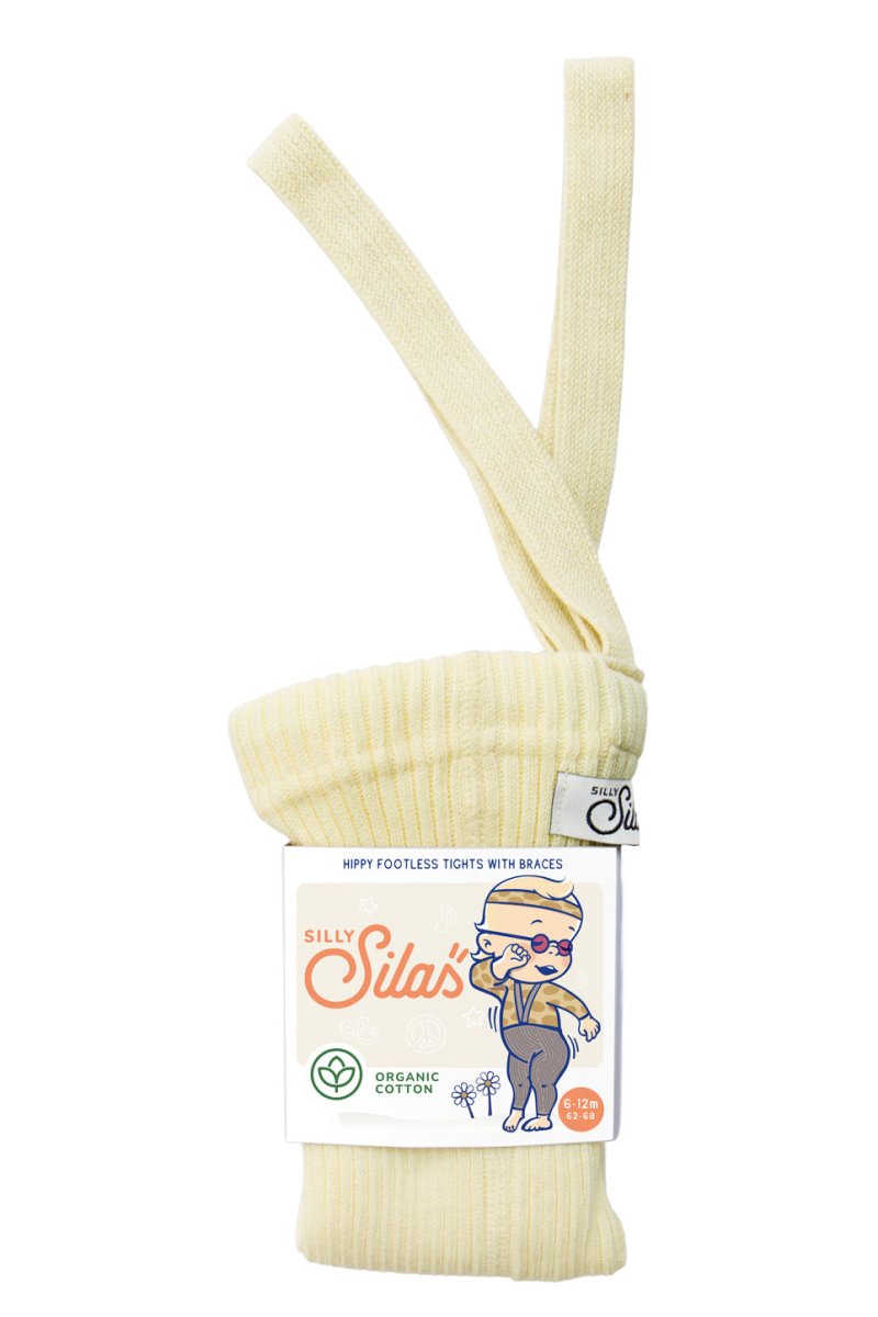 Silly Silas® | Hippy leggings med seler – Lemon Icing | Torgunns Barneklær AS