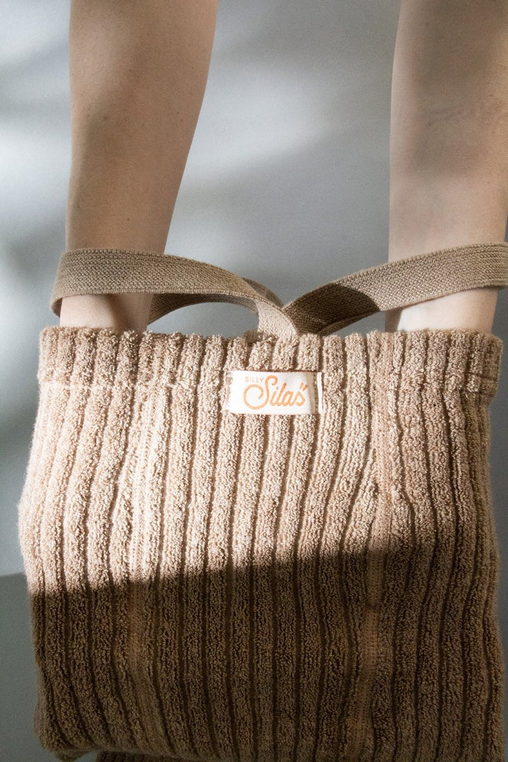 SillySilas® | Granny Teddy Leggings m/seler - Peanut Blend | Torgunns Barneklær AS