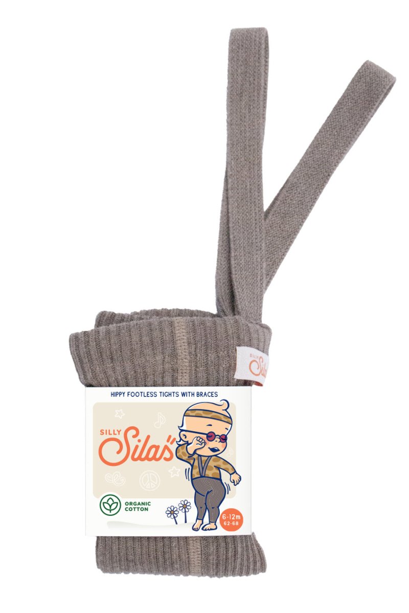 SillySilas® | Hippy Leggings m/seler - Cocoa Blend | Torgunns Barneklær AS