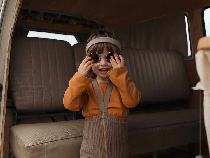 SillySilas® | Hippy Leggings m/seler - Cocoa Blend | Torgunns Barneklær AS