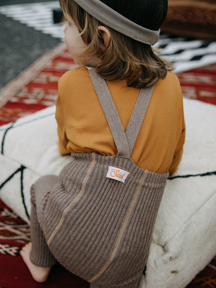 SillySilas® | Hippy Leggings m/seler - Cocoa Blend | Torgunns Barneklær AS