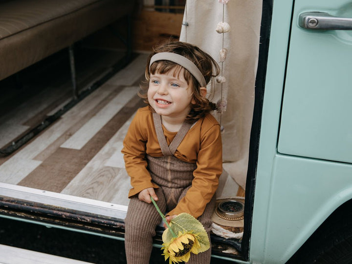 SillySilas® | Hippy Leggings m/seler - Cocoa Blend | Torgunns Barneklær AS