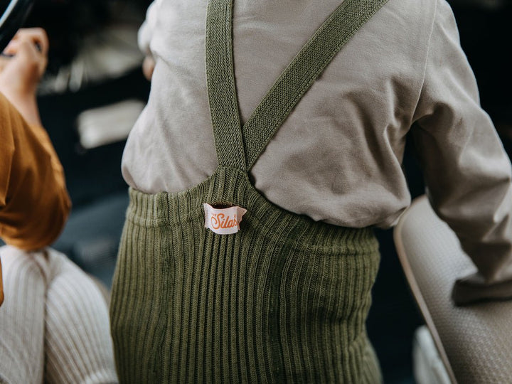 SillySilas® | Hippy Leggings m/seler - Olive | Torgunns Barneklær AS