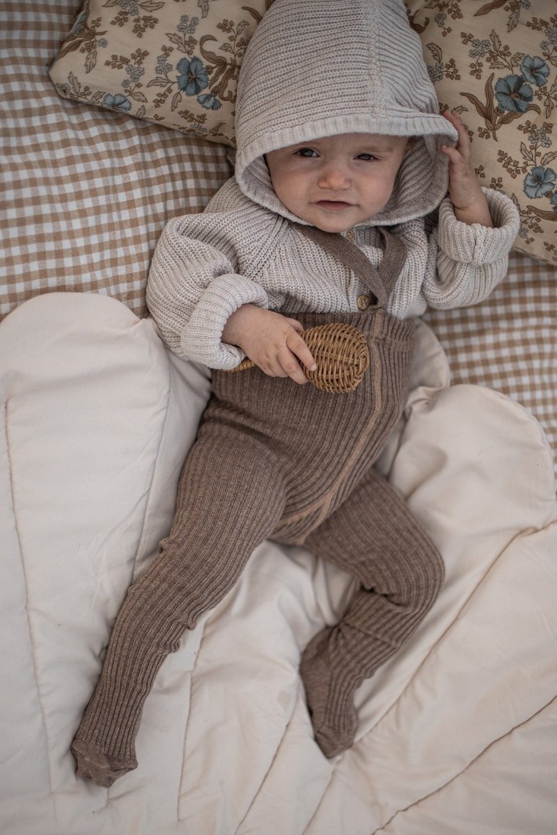 SillySilas® | Hippy Strømpebukse m/seler - Cocoa Blend | Torgunns Barneklær AS