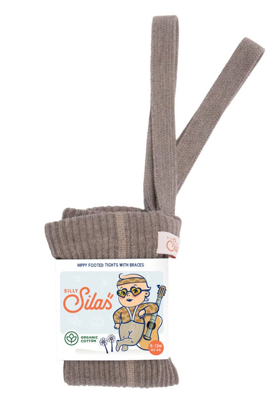 SillySilas® | Hippy Strømpebukse m/seler - Cocoa Blend | Torgunns Barneklær AS