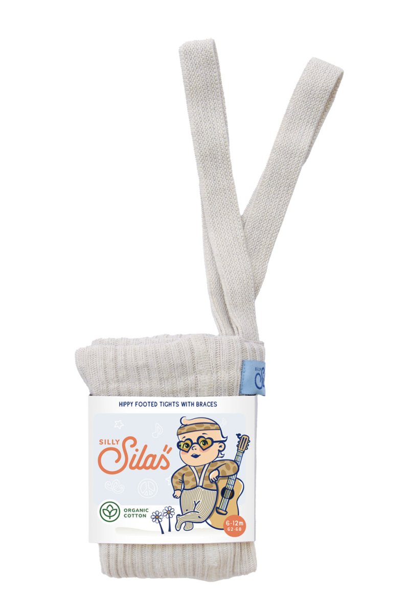 SillySilas® | Hippy Strømpebukse m/seler - Cream Blend | Torgunns Barneklær AS