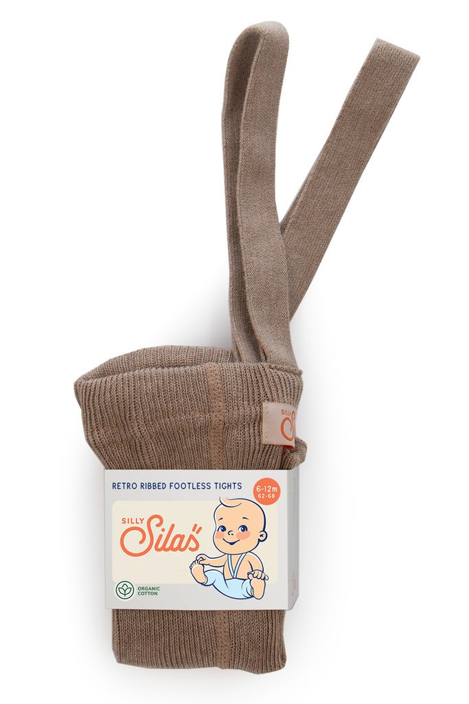 SillySilas® | Leggings m/Seler - Cocoa blend | Torgunns Barneklær AS