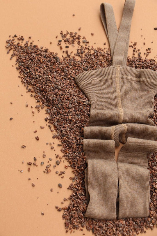 SillySilas® | Leggings m/Seler - Cocoa blend | Torgunns Barneklær AS
