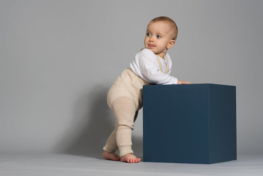 SillySilas® | Leggings m/Seler - Cream blend | Torgunns Barneklær AS