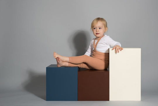 SillySilas® | Leggings m/Seler - Light Brown | Torgunns Barneklær AS