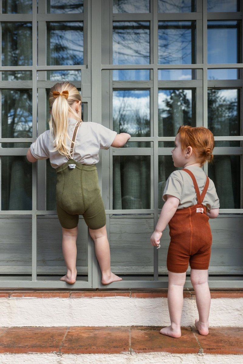 SillySilas® | Shorty Shorts m/Seler - Cinnamon | Torgunns Barneklær AS