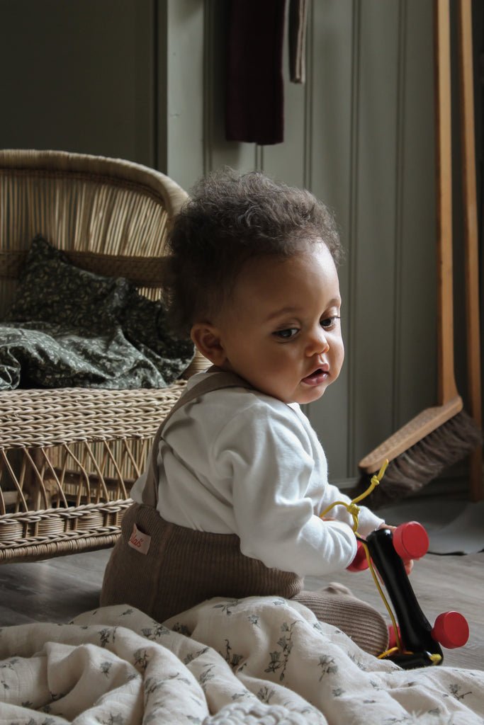 SillySilas® | Strømpebukse m/Seler - Peanut blend | Torgunns Barneklær AS